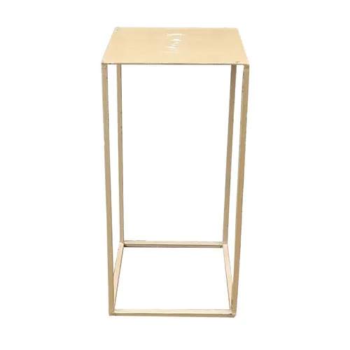Gold Metal Plinth - Medium