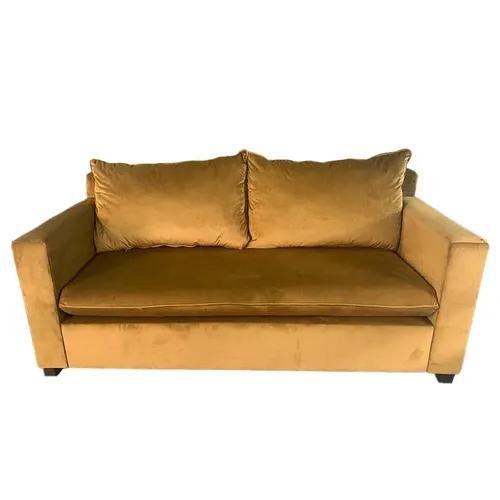 Antique Gold Slouch Couch