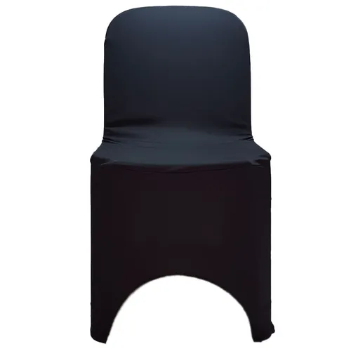 Stretch Black Ancona Chair Covers 