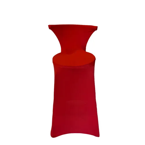Red Barstool Stretch Covers