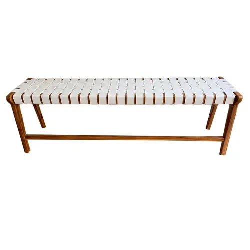 Leather Bench