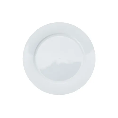 White Round Dinner Plates