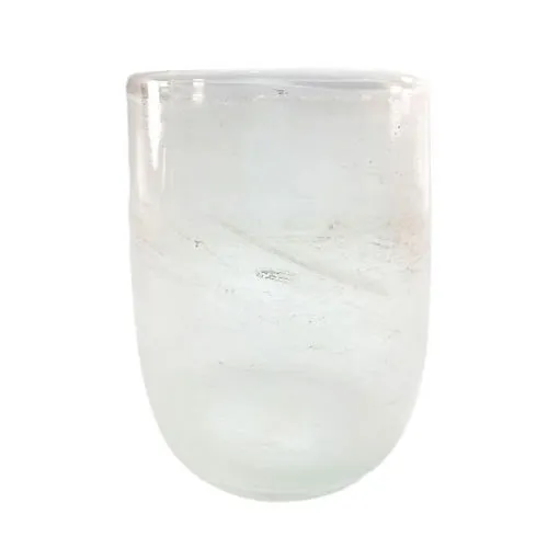 White Sand Vase - Short