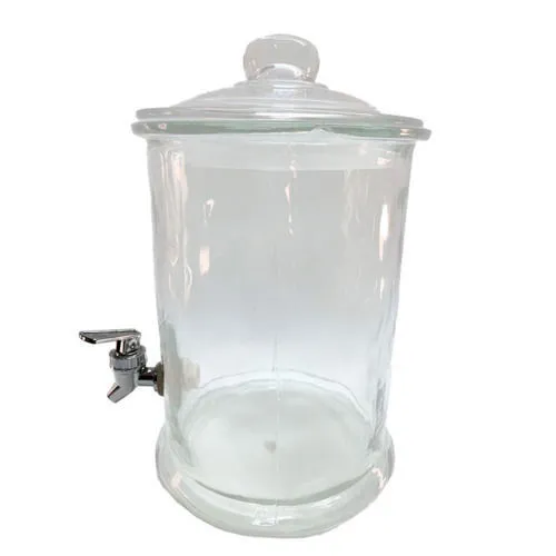 Glass Juice Urns - Rounded