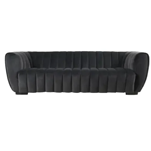 Braro 3 Seater Velvet Couch
