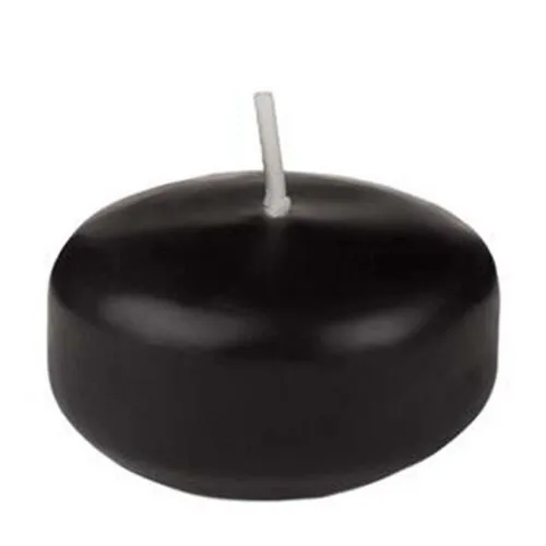 Floating Candles - Black, 7cm