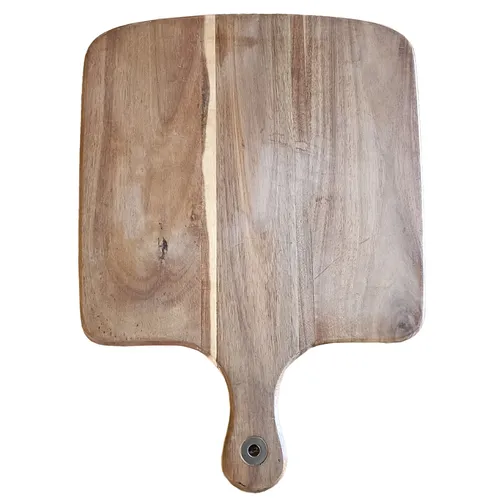 Wooden Square Cheese Board with Handle