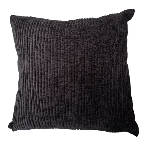 Black Corduroy Cushion Cover
