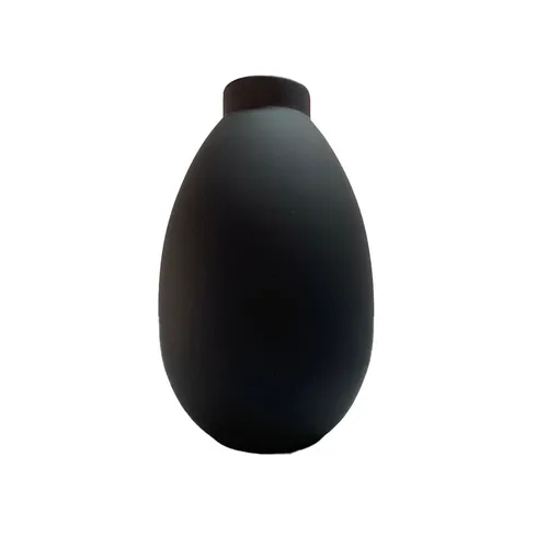 Matt Black Bubble Vase