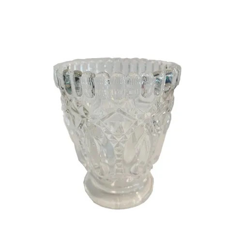 Clear Glass Cristabell Votive