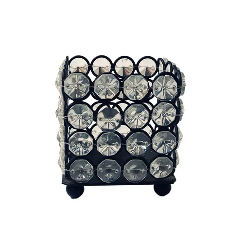 Crystal Beaded Square Votive