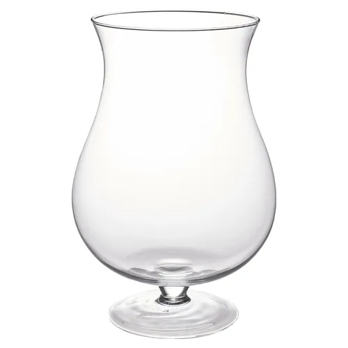Clear Glass Extra Large Hurricane Vase