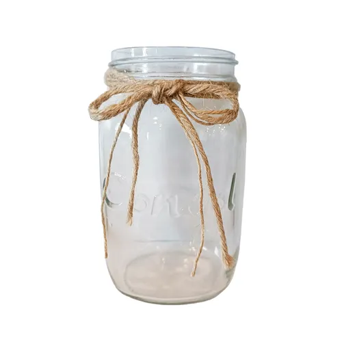 Clear Glass Consol Jars