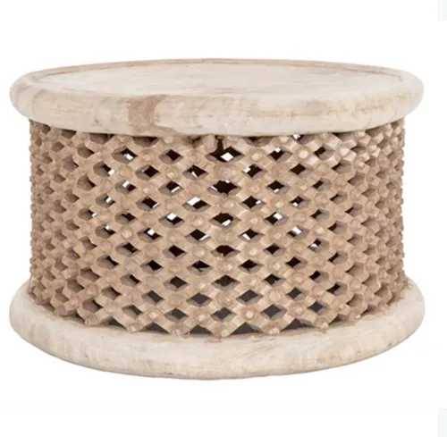 Bamileke Coffee Table (Natural wood)