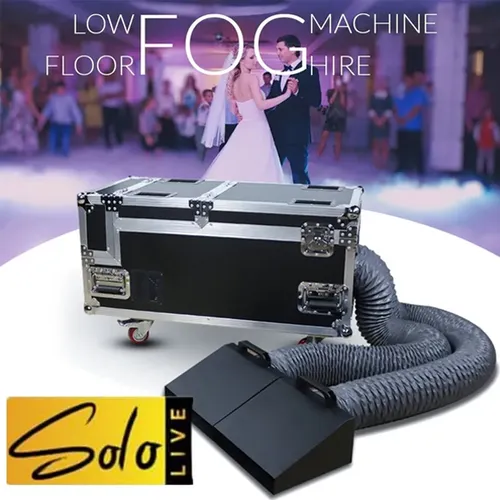 Hire - Low floor fog machine for wedding