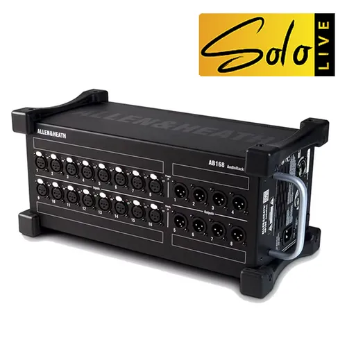 Hire - Allen & Heath AB1608 16-In/8Out Portable Audio Rack