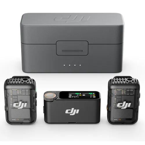 DJI MIC 2 (2 transmitters + 1 receptor)