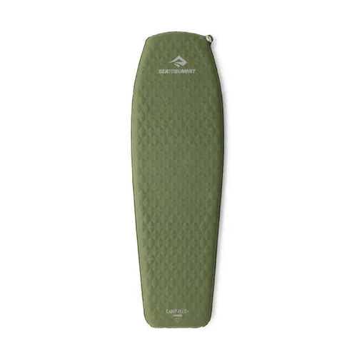 Brown/dark green inflatable pad