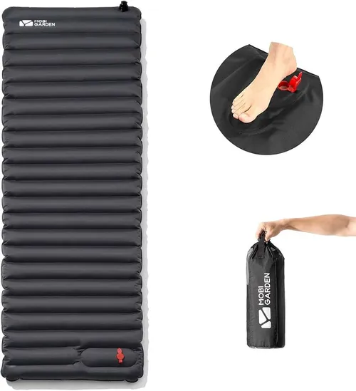 Quechua Inflatable Pad (green bag/ dark grey pad)