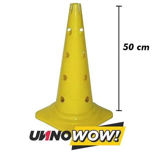 Cono Amarillo 51 cm Perforado-402445
