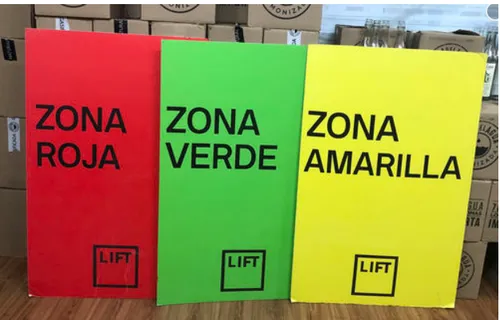 Letreros de Zonas THE LIFT-402415