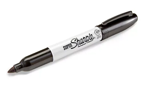 Marcador Sharpie permanente punto fino-504248