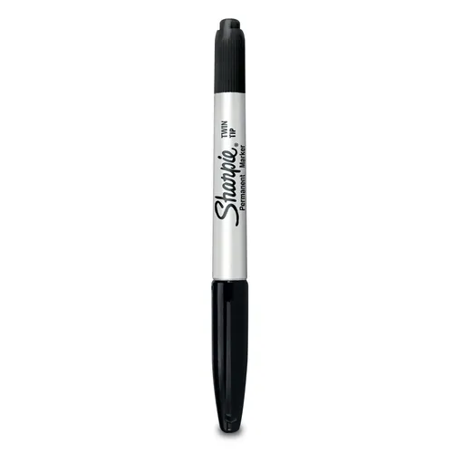Marcador Sharpie Punta Doble Negro-501544