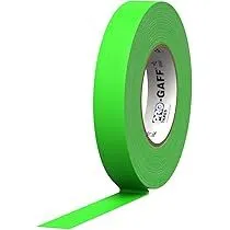 GAFFER TAPE Progaff VERDE FL 1