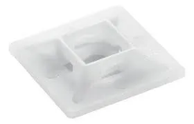 BASES ADHERIBLE PARA CINCHO 100 PZAS BLANCO-501587