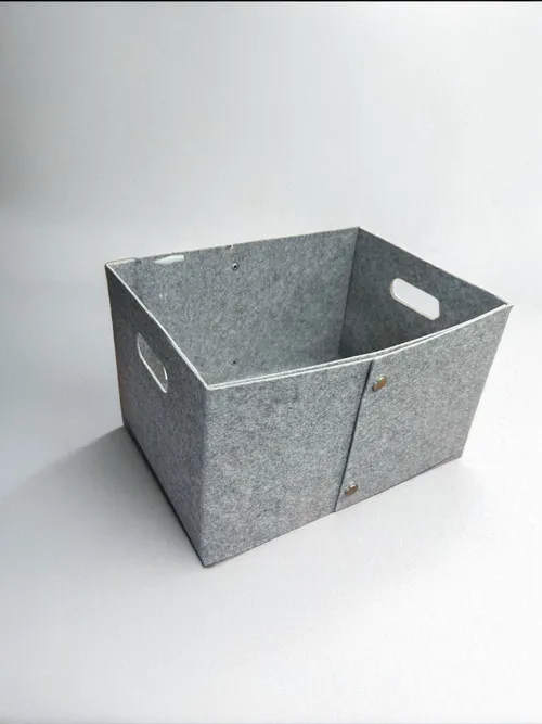 Caja para botanas Gris Tela-403019