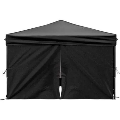 Pared para Carpa Negra 3X3m Con cierre |Premium-402221