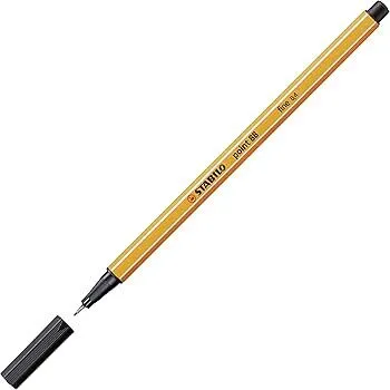 ROTULADOR POINT 88 STABILO NEGRO-504239