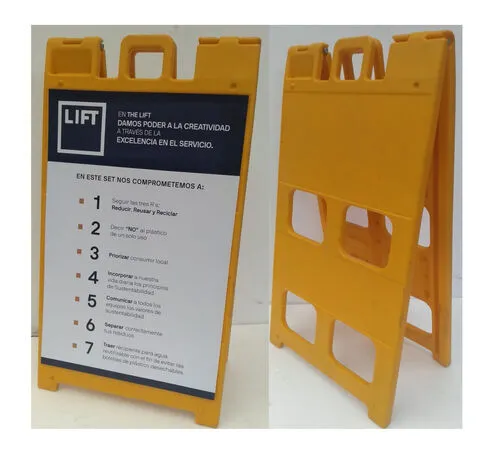 Caballete para Permisos de Filmacion LIFT-402410
