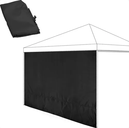 Pared para Carpa Negra 3X3m Impermeable |Premium-402214