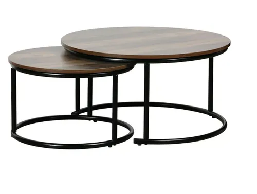 Set 2 mesas de centro Tallin-402031