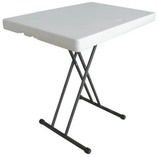 Mesa Individual Lifetime Blanca Chica Plegable |Media-402024