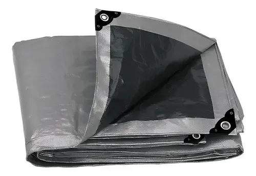 Lona gris 6 x 12 m-501577