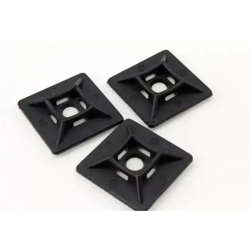 BASES ADHERIBLE PARA CINCHO 100 PZAS NEGRO-501588