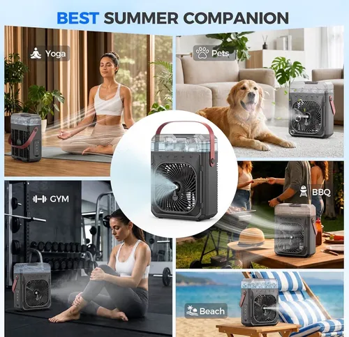 Portable Misting Fan