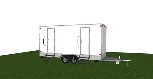 Standard Double Medium Restroom Trailer