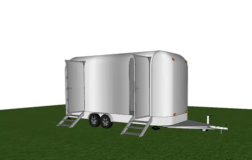 Airstream Double Large Restroom Trailer