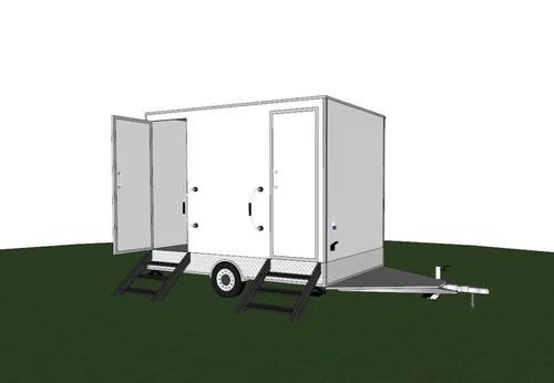 Standard Double Small Restroom Trailer