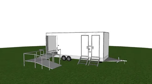 ADA/Family Triple Restroom Trailer