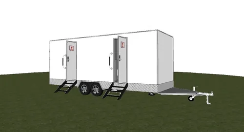 Standard Double Large Restroom Trailer