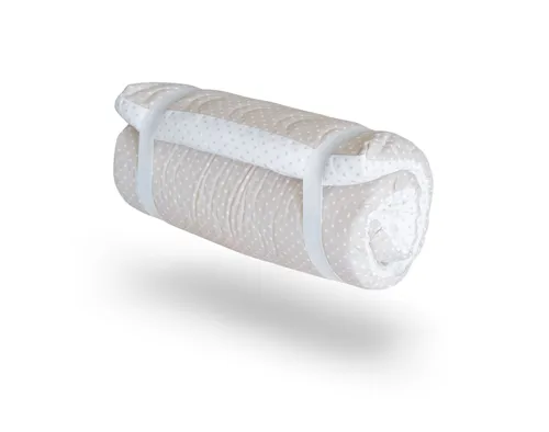 TRAVEL ergonomic MATTRESS, + fitted bedsheet + protective cover