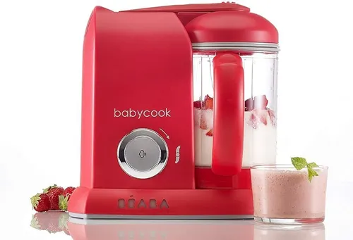 Beaba solo babycook, RED or GREY with extra rice/pasta cooker