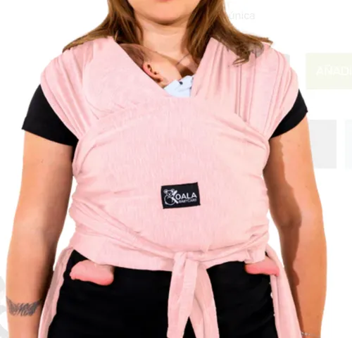 Babycarier Koala babycare, soft, pink