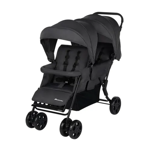 Bebeconfort Teamy tandem stroller, black (2x22kg)
