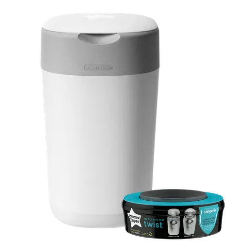 Tommee Tippee Nappy Bin, Twist & Click with one casset