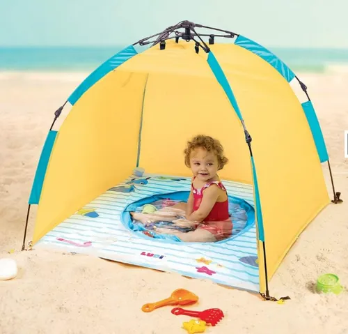Baby Beach Tent, Water Pool in the Sand